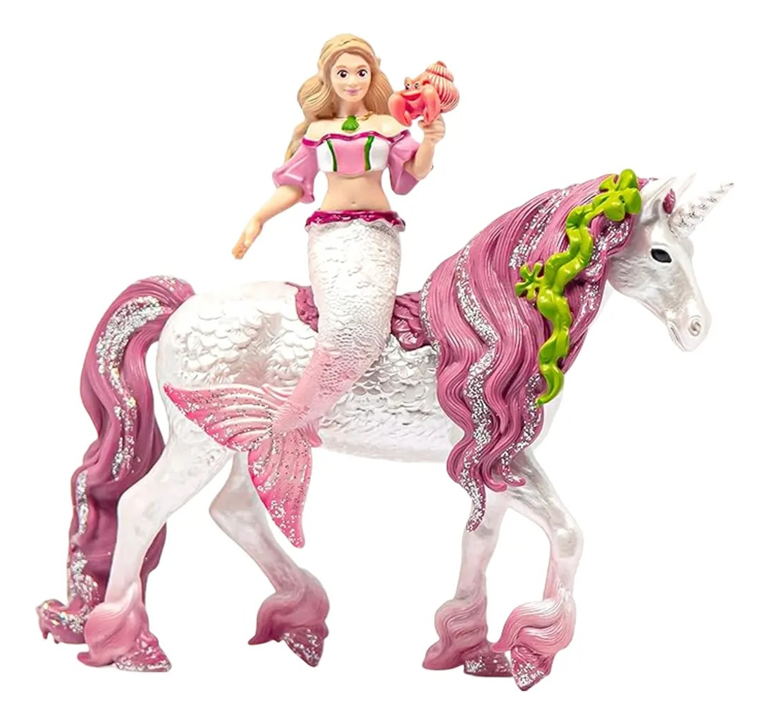 Figura Coleccionable Schleich Sirena Feya Bajo El Agua 70593