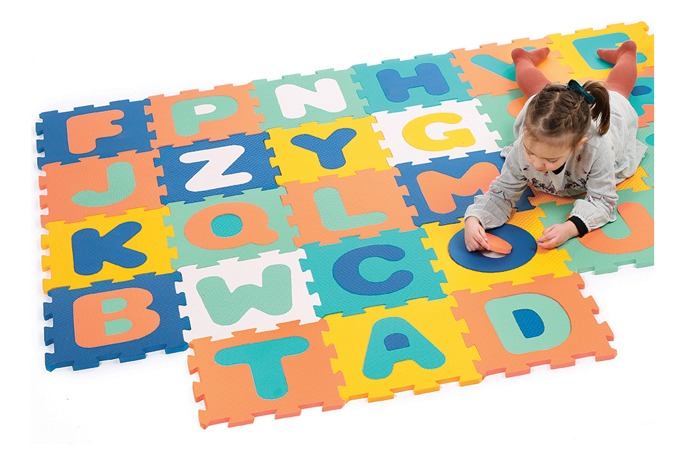 Alfombra Piso Goma Eva Infantil Bebes Ludi Encastrables Trex