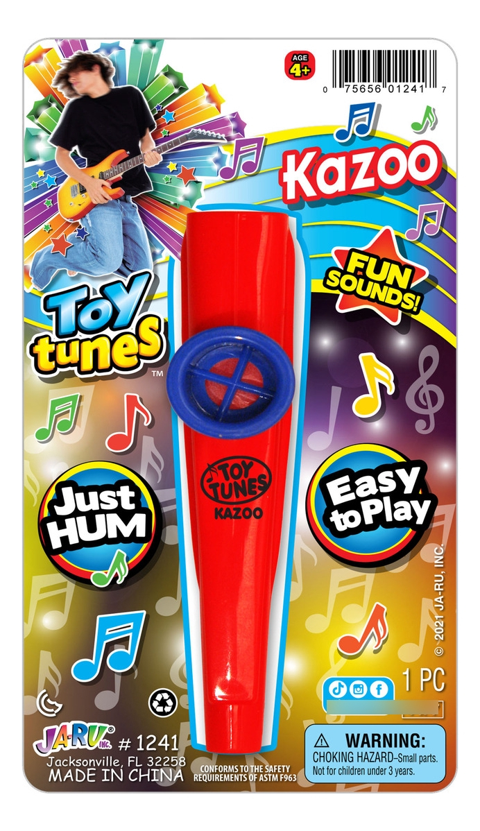 Kazoo Infantil Instrumento Musical Ja Ru Distorsionador Trex