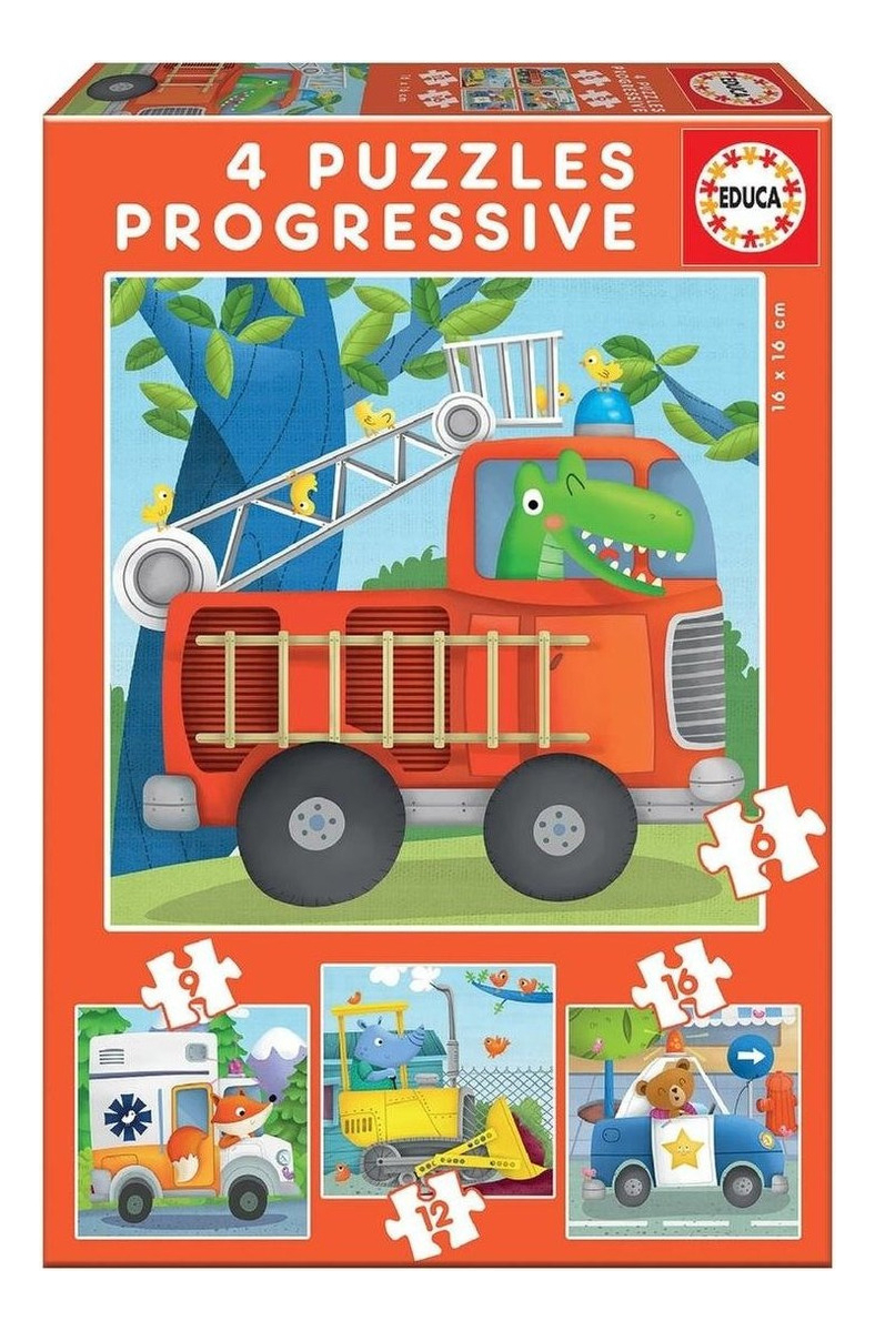 Set Puzzle Patrulla Rescate Oso Rompecabezas Educa Bebes Tx