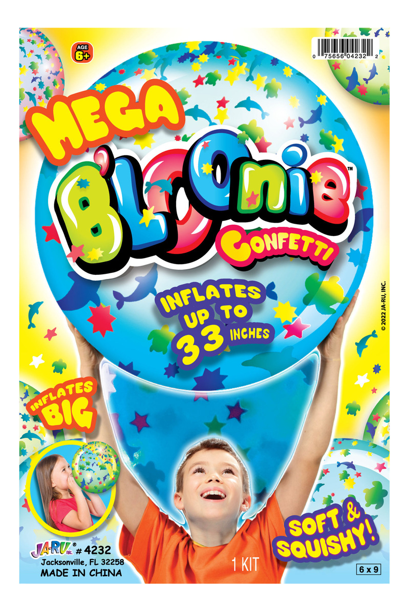 Bola Confeti Globo Gigante Kit Ja-ru Juego Tiktok Trex