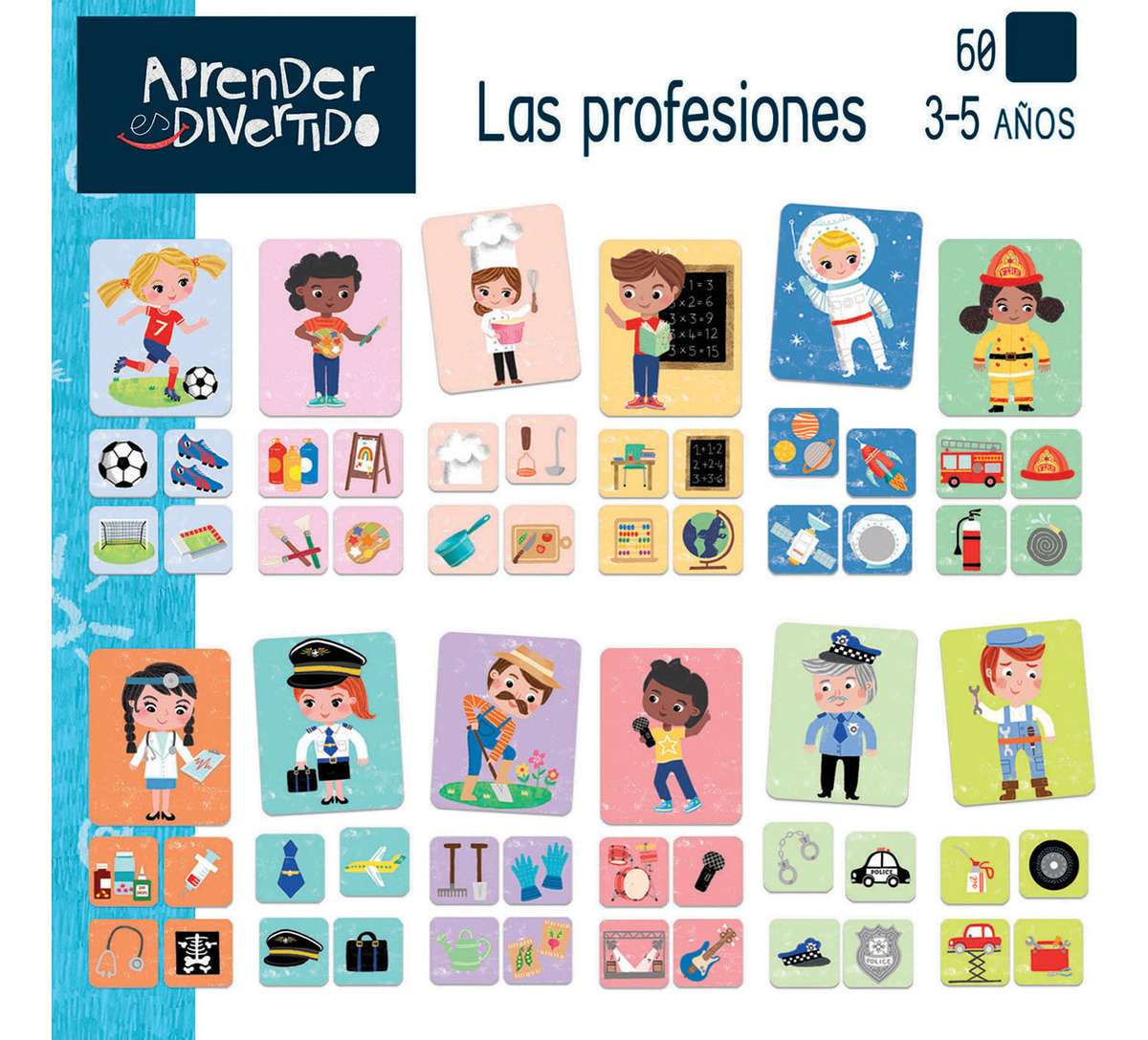 Juego Mesa Infantil Profesiones Aprender Es Divertido Educa