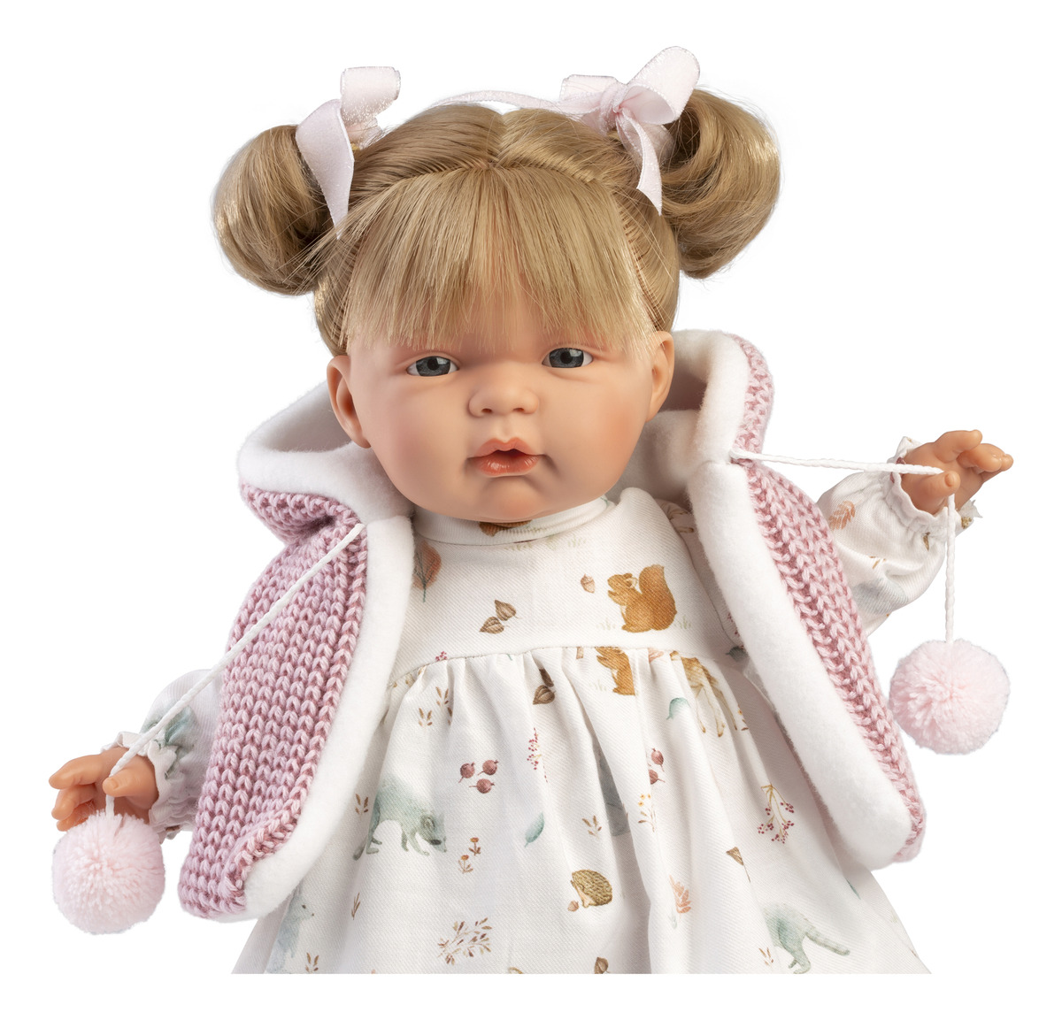 Muñeca Joelle Chaleco Lana Llorona Llorens Bebe Niña Trex