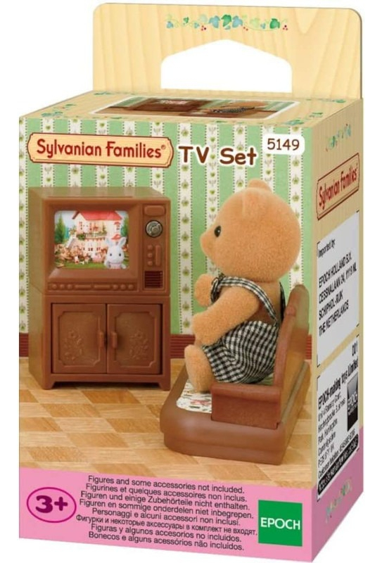 Sylvanian Families Tv Mueble Television Sala Estar Living Tx