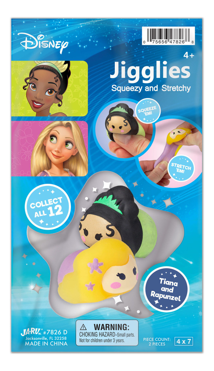 Set Disney 2x Jiggly Fidget Squishy Kawaii Jaru Tiktok Tx