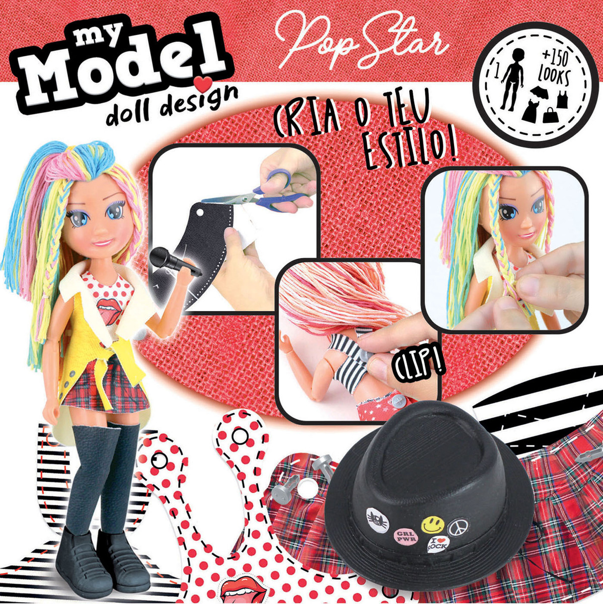 My Model Doll Design Pop Star 19203 Educa Tx