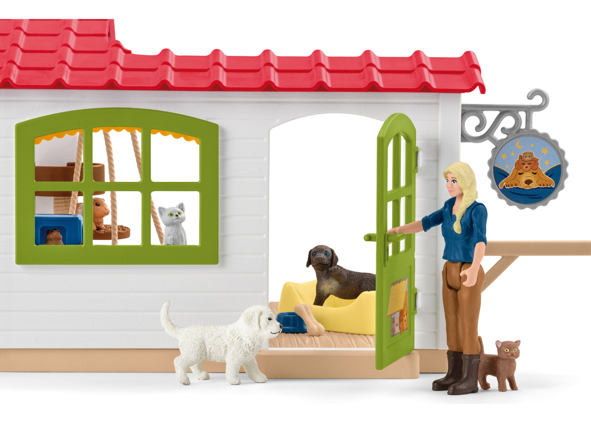 Figuras Hotel De Animales Juguete Infantil Coleccionable Trx