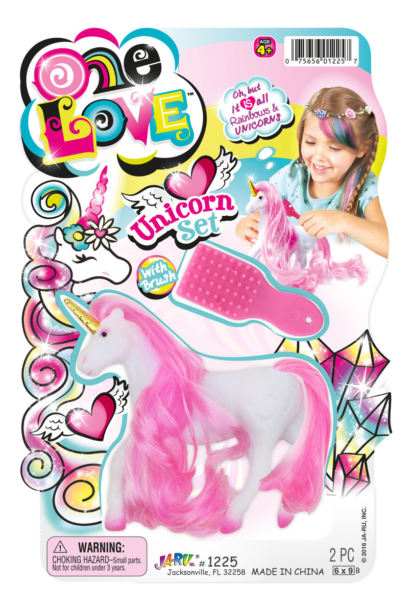 Pony Unicornio Ja Ru Pelo Largo Colores One Love Trex