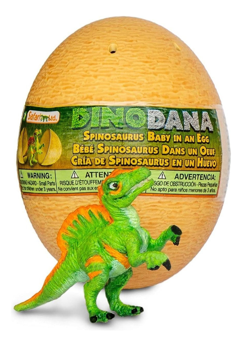 Huevo Dinosaurio Safari Juguete Spinosaurus Figura Niños Tx
