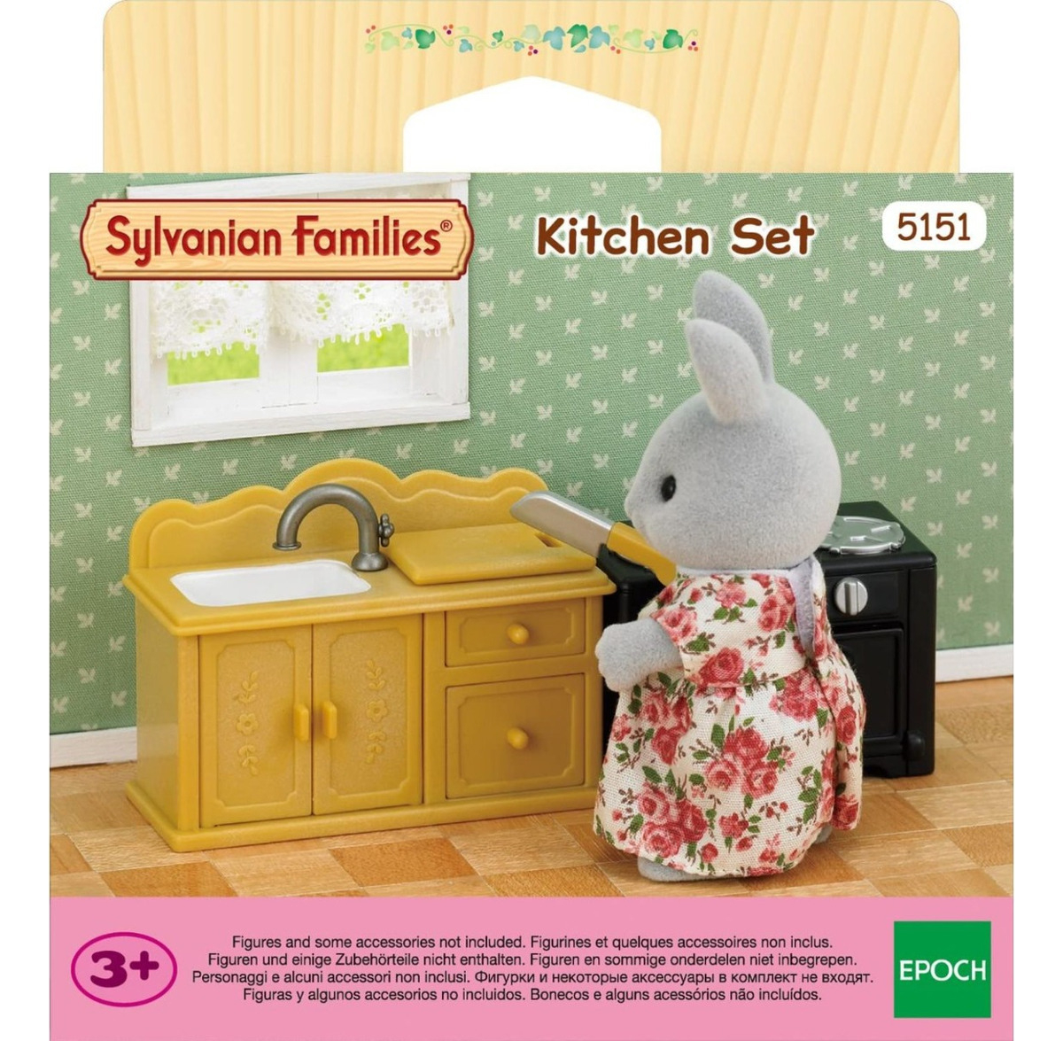 Sylvanian Families Set De Cocina Con Accesorios Juguete Tx