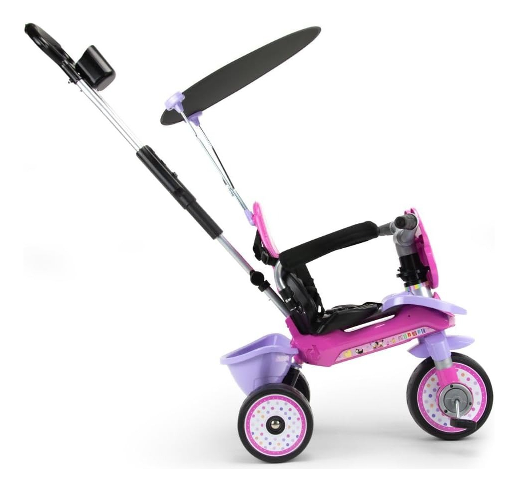 Triciclo Cochecito Evolutivo Minnie Mouse Injusa Infantil Tx