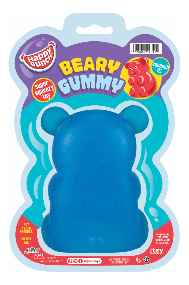 Osito Goma Jaru Infantil Squishy Antiestres Ansiedad Squeeze