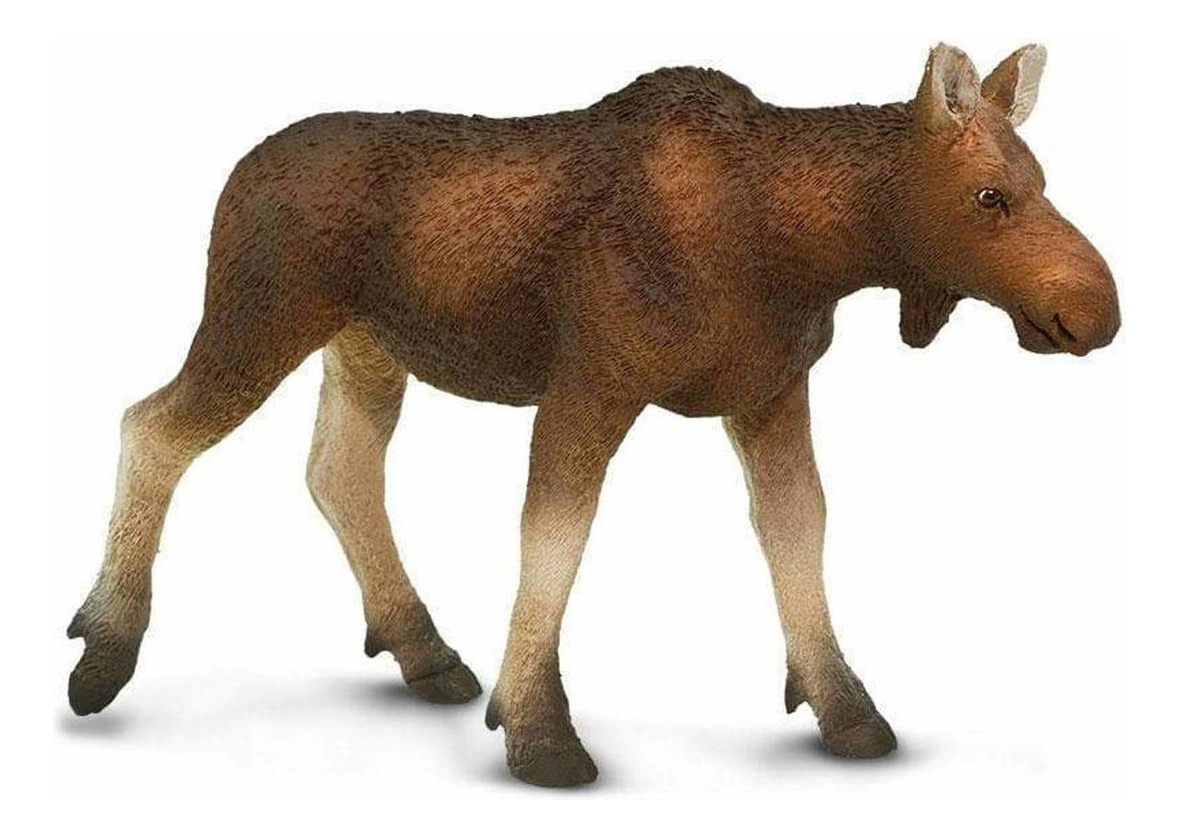 Vaca Moose Replica Muñeco Figura Safari Alce Hembra Juguete
