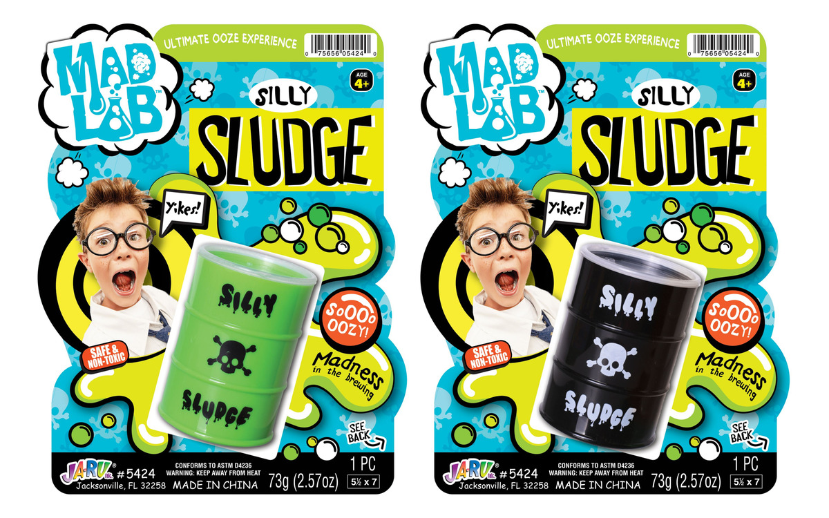 Slime Tarro Barril Mad Lab Sylly Sludge Toxico Tiktok Ja Ru