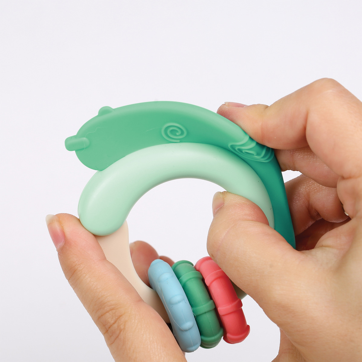 Pack Mordillos Sonajero Ludi Animales X3 Sensorial Bebe Trex