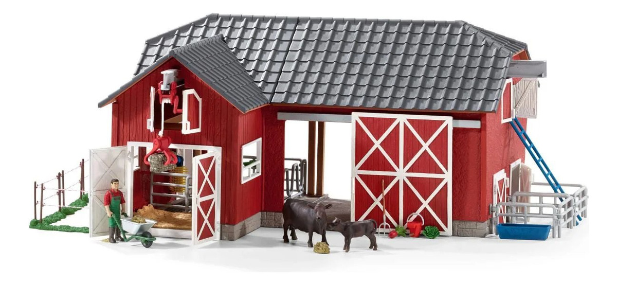 Gran Finca Black Angus Schleich Juguete Niño Diversion Tx