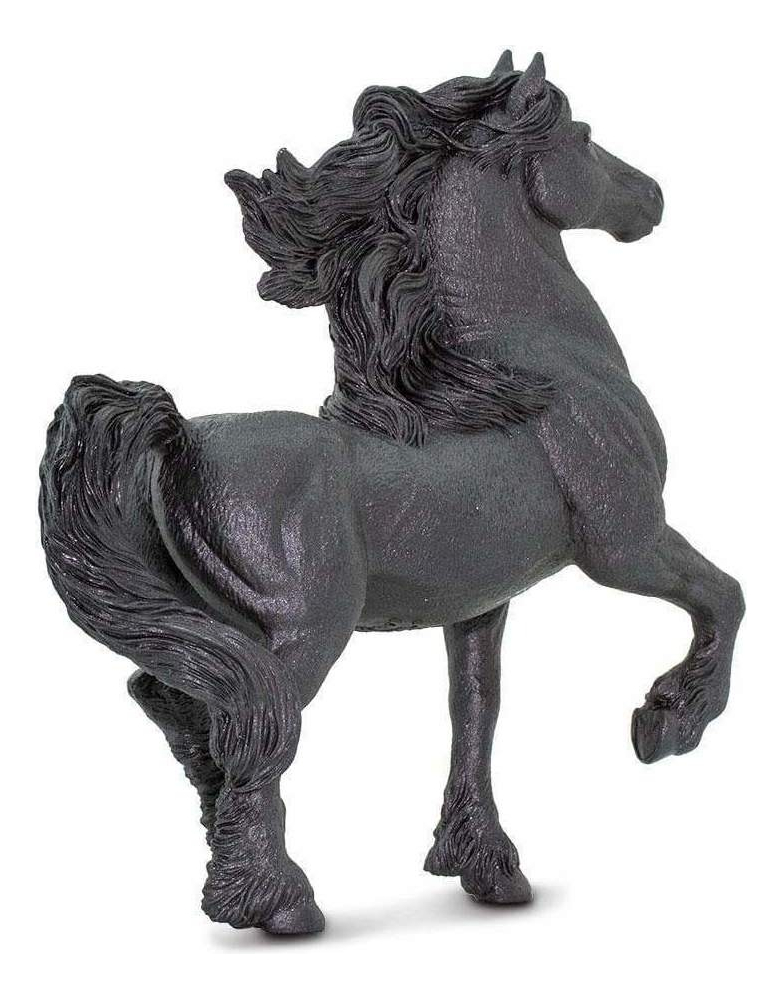 Yegua Caballo Frisón Frisona Figura Safari Juguete Muñeco Tx