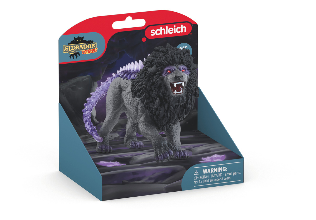 Set Figuras Monstruo Leon Shadow Schleich Animal Eldrador Tx