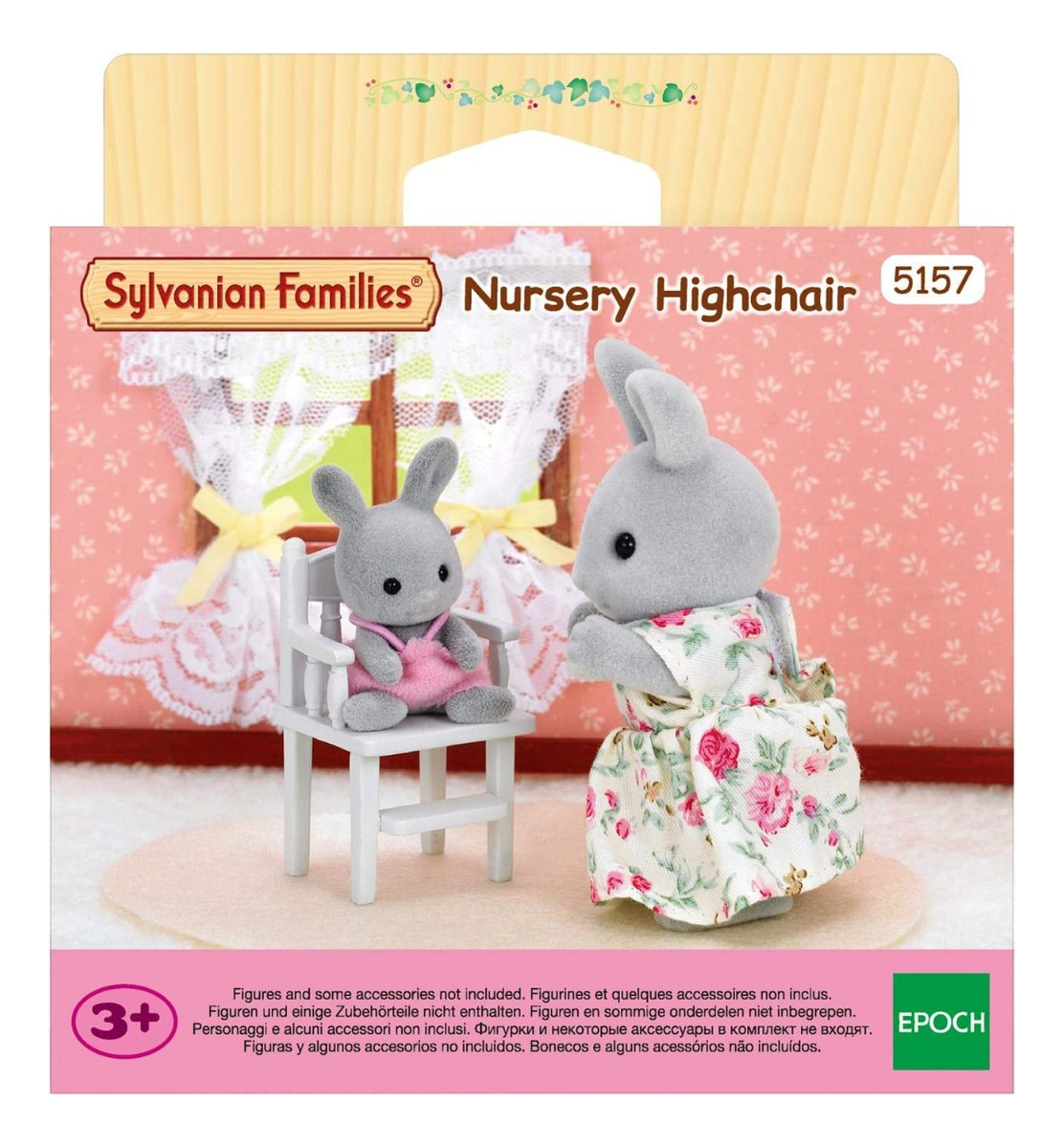 Sylvanian Families Silla Alta Para Comer Bebés Niños Juguete