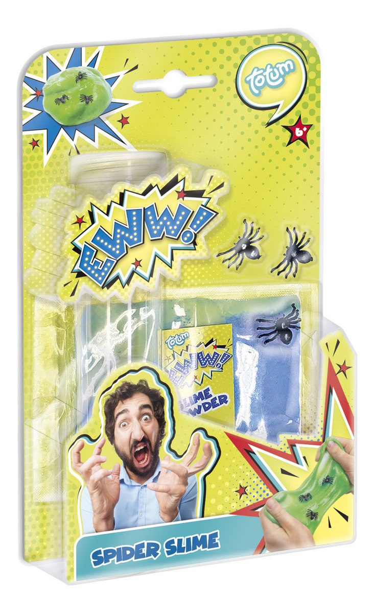 Totum Manualidades Crear Slime Arañas Multicolor Spider Trex