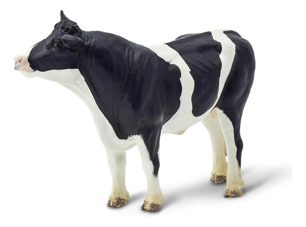Toro Holstein Safari Muñeco Granja Figura Escala Animal Tx