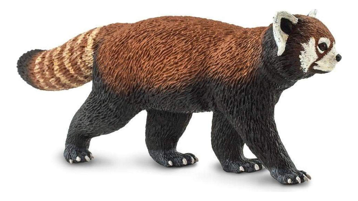 Figura Realista Panda Rojo Detallado Vida Salvaje Safari Tx