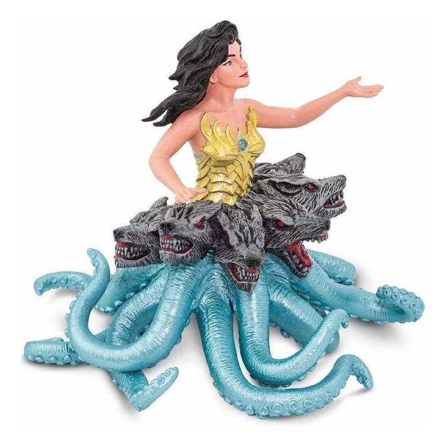 Scylla Mitología Safari Figura Juguete Niño Colección Trex