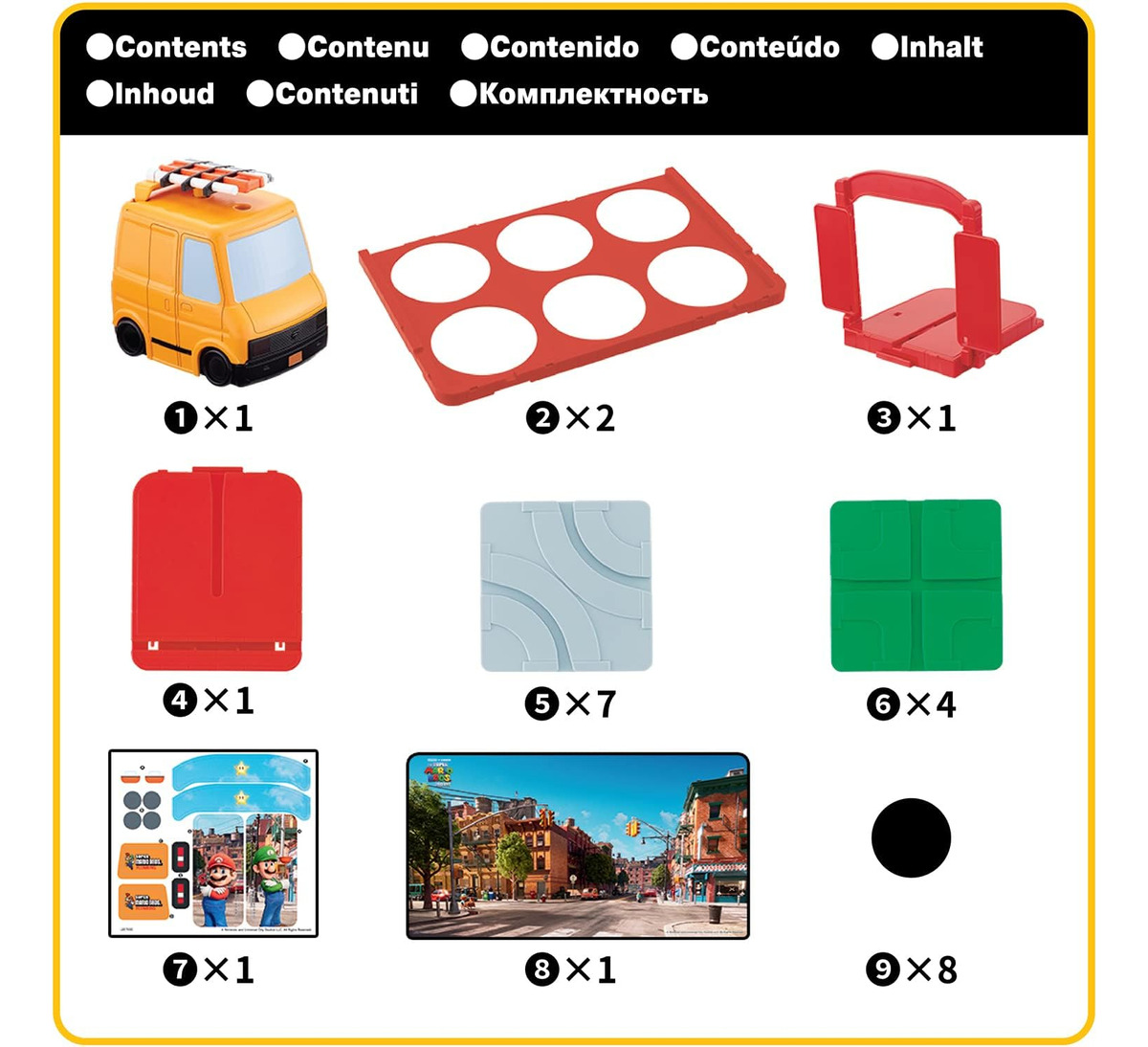 Pista De Auto Epoch The Super Mario Bros 7465 Infantil Trex