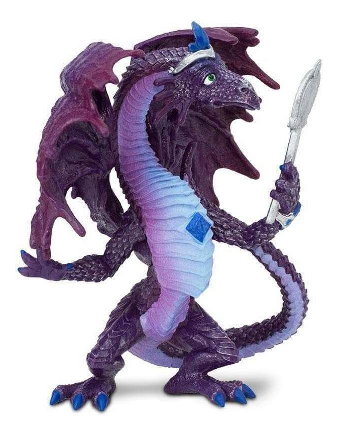Dragon Joyas Jewel Violeta Safari Figura Muñeco Realista Tx