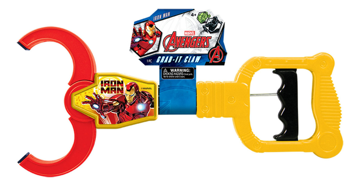 Brazo Extensible Marvel Ja-ru Garra Juguete Niño Diversion