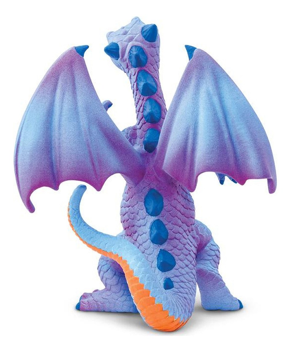 Dragon Feliz Mitico Realista Muñeco Niño Safari Colección Tx