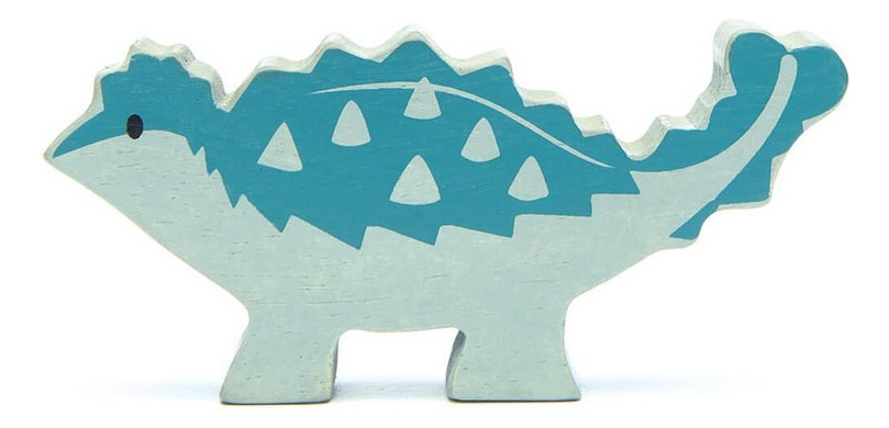 Figura Ankylosaurus Dinosaurio Tender Leaf Toys Madera Tx ®