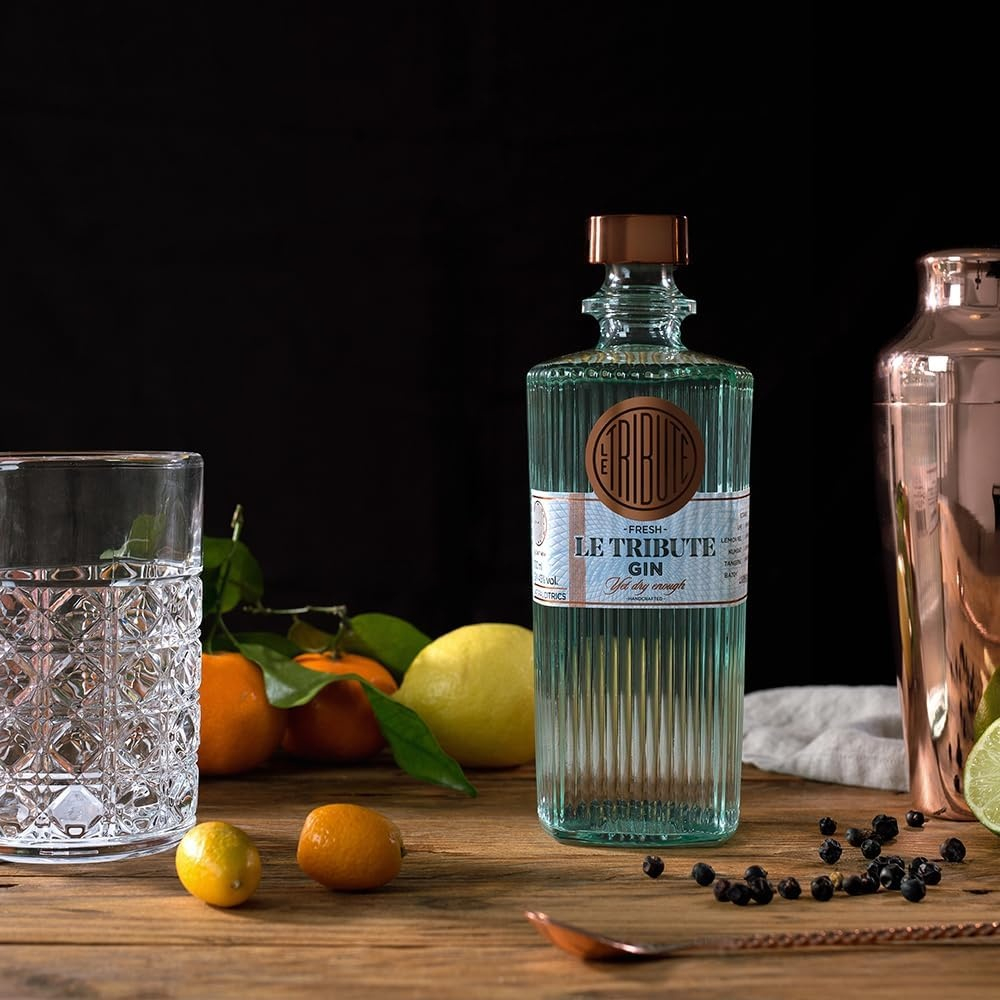 Gin Le Tribute Fresh Yet Dry Enough Botella 700ml Trex
