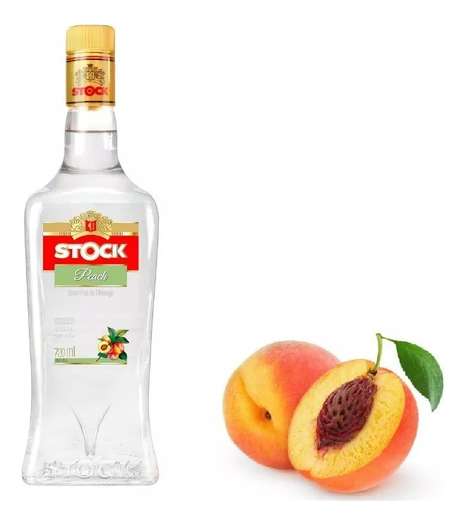 Licor De Durazno Stock Botella De 720ml Para Cocteles Trex