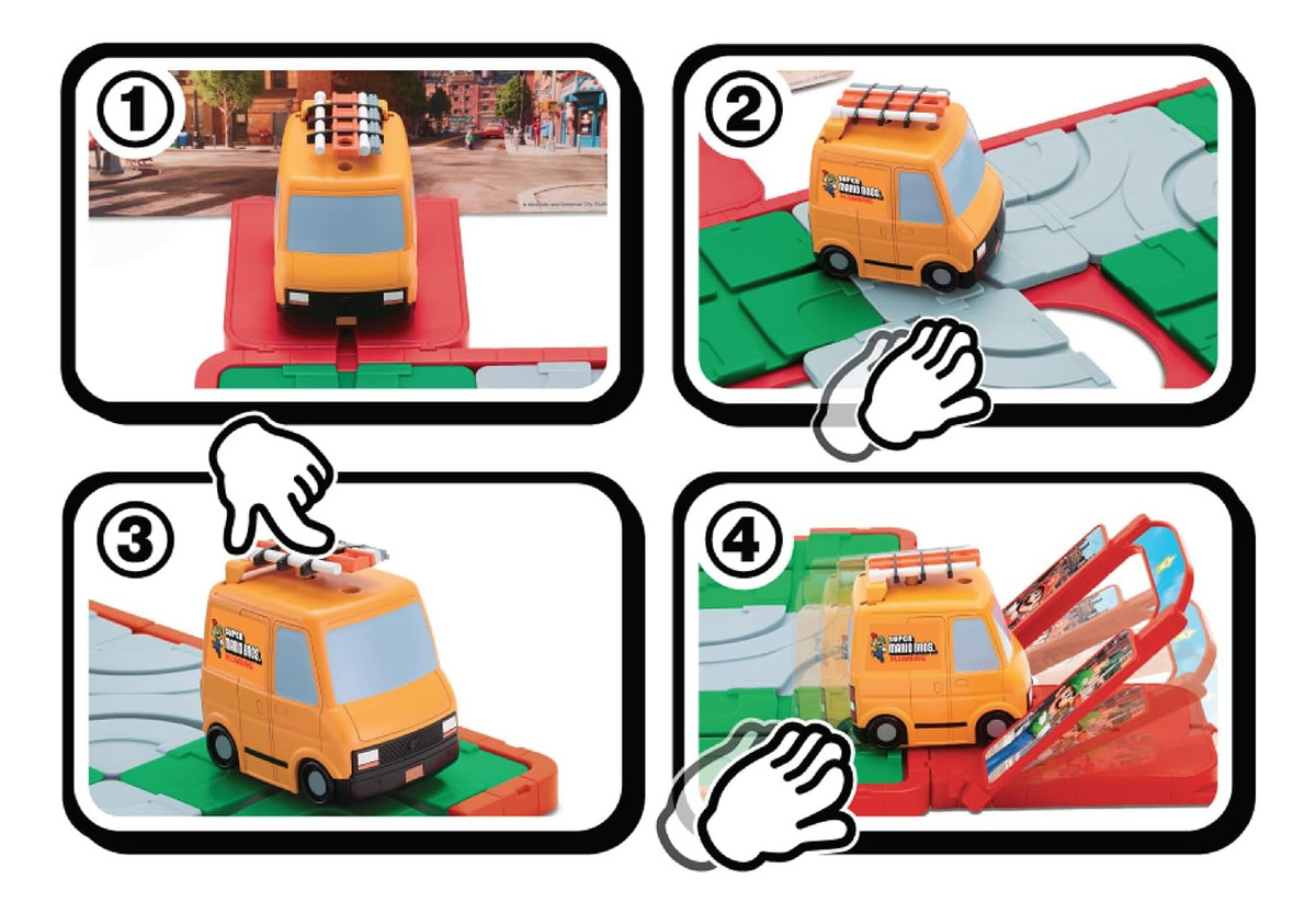 Pista De Auto Epoch The Super Mario Bros 7465 Infantil Trex