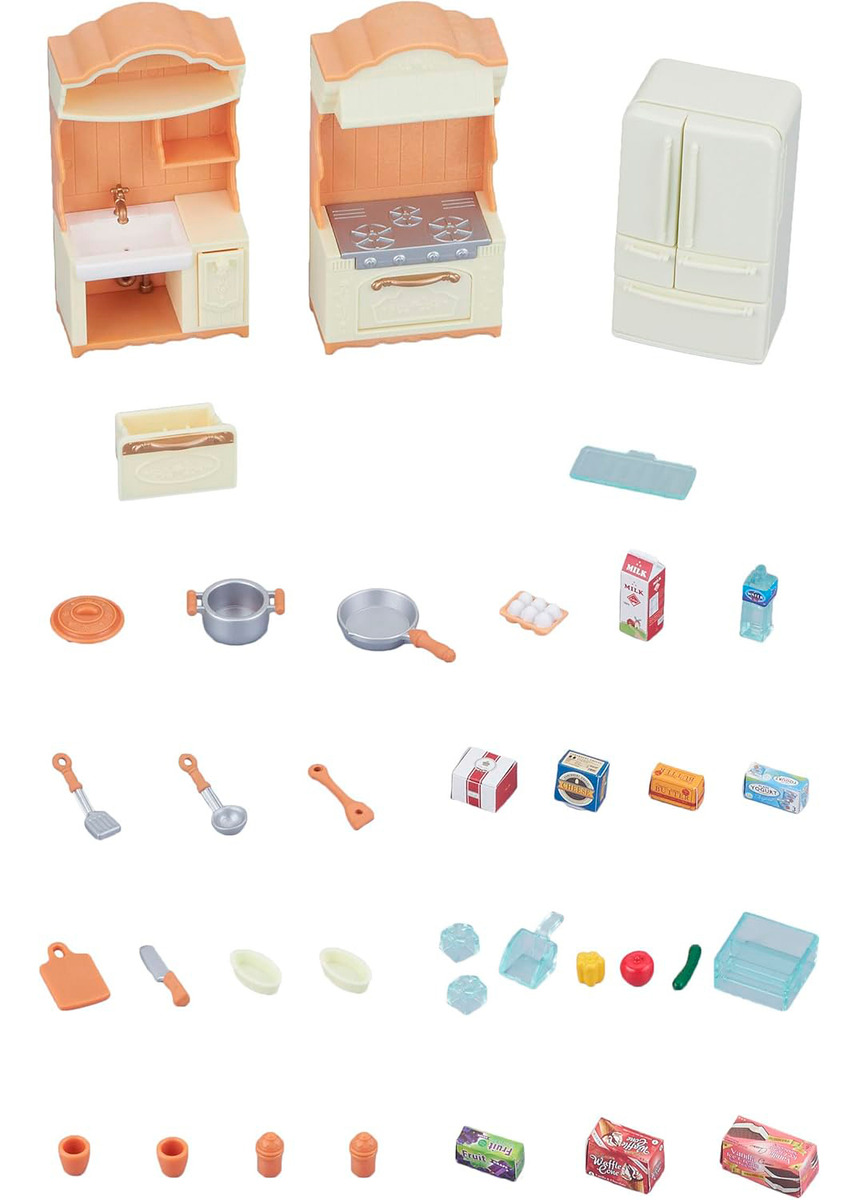 Sylvanian Families Set De Cocina Coleccionable Muñeco Trex®
