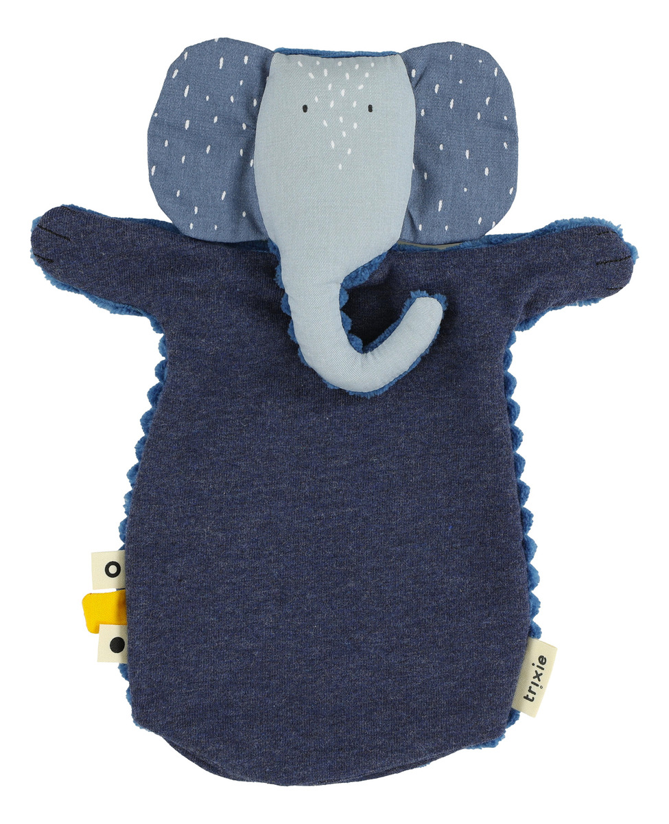 Títere Mano Mrs Elephant Trixie Baby Infantil Teatro Trex