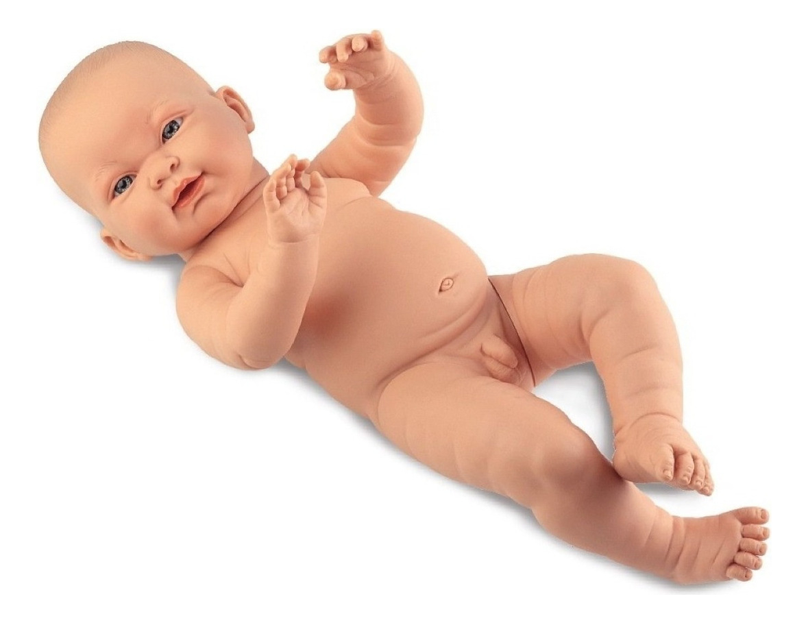 Muñeca Llorens Reborn Recien Nacido Bebe Sexuado 45 Cm Trex