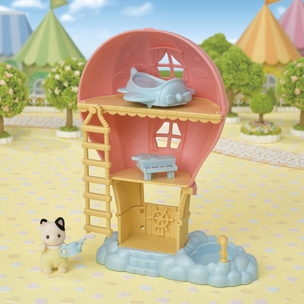 Sylvanian Families Globo Casa De Juegos Accesorios Muñeco Tx