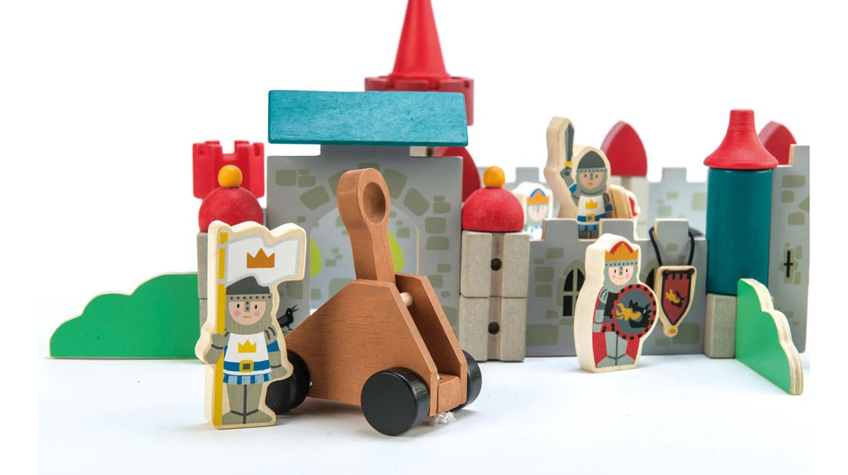 Castillo Madera Tender Leaf Aventuras Juguetes Infantil Tx