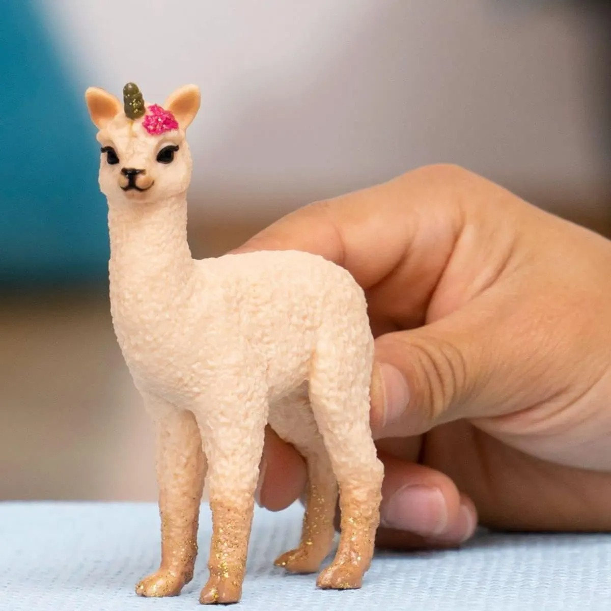 Figura Coleccionable Schleich Llama Unicornio Bebe Niños