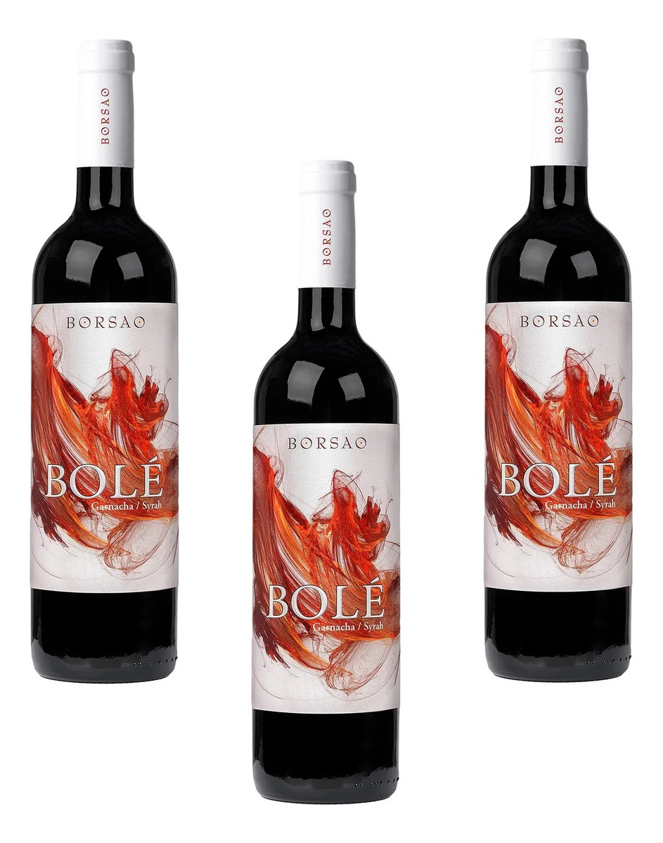 Vino X3 Bolé Reserva Tinto Borsao Botella 750ml Premium Trex