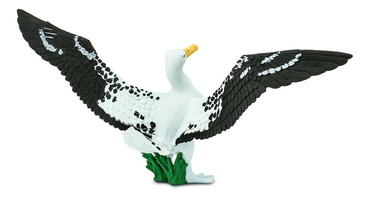 Figura Albatros Gigante Ave Marina Safari Muñeco Niño Trex