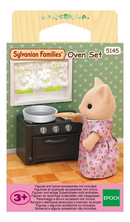 Sylvanian Families Set Horno Cocina Juguete Accesorio Trex