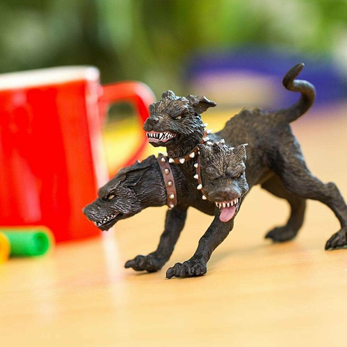 Cerberus Mítico Safari Muñeco Colección Escala Niño Trex