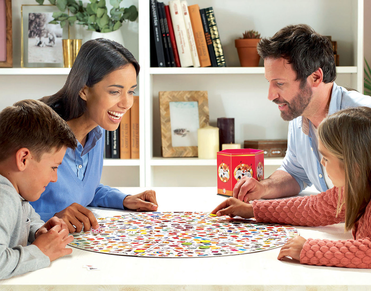 Juego Lince Memoria Animales Edición Familia Educa Trex