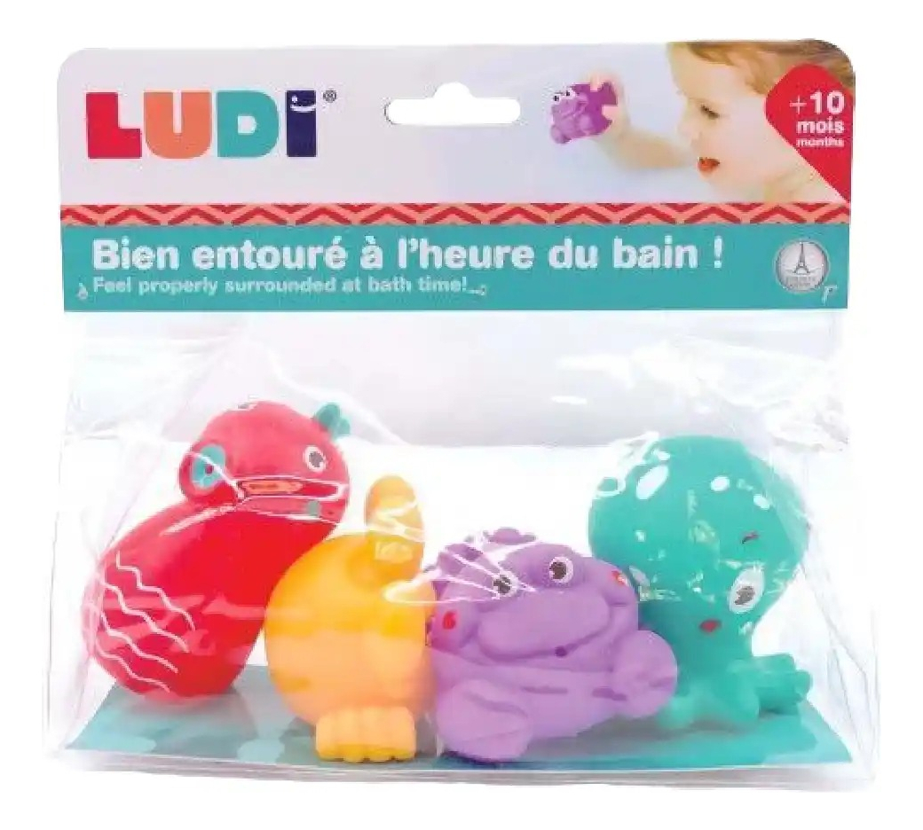 Juguetes De Baño Animales Marinos Ludi Exploración Acuática