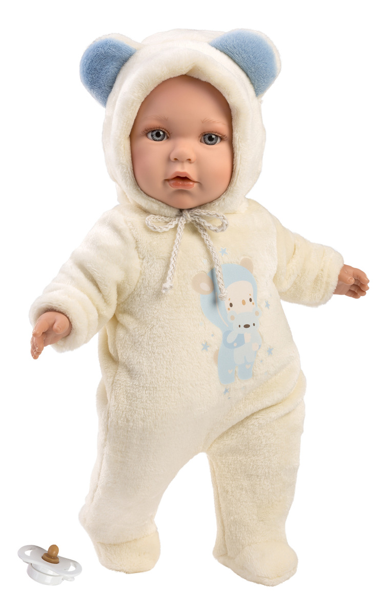 Bebe Muñeca Enzo Osito Azul 42cm Ter Llorens Infantil Trex