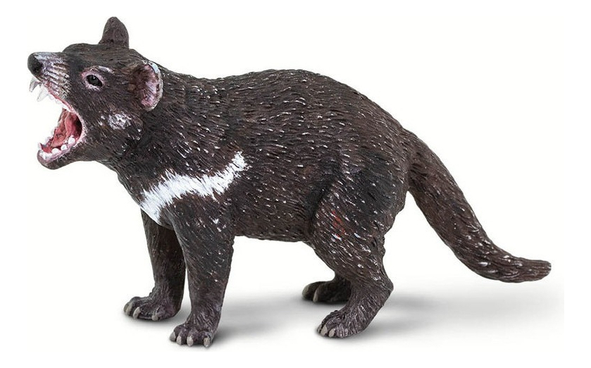 Demonio De Tasmania Safari Figura Muñeco Animal Real Niño Tx