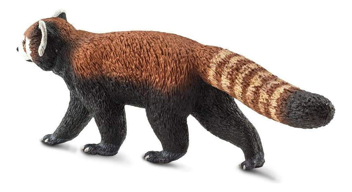 Figura Realista Panda Rojo Detallado Vida Salvaje Safari Tx